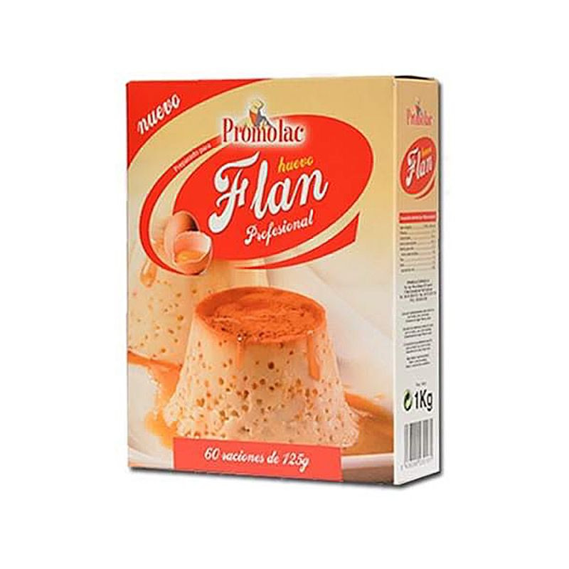 FLAN DE HUEVO DESH. ESTUCHE 12/1Kg.